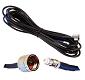LMR240-20: 20' LMR-240 Cable, N/Male to FME/Female