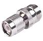 Adapts N/Male terminated cable to TNC/Female terminated cable